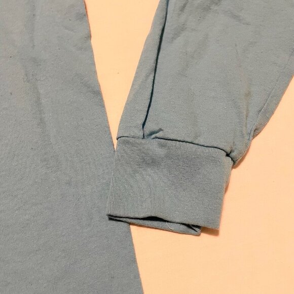 Vintage Gorillaz Long Sleeve T Shirt Double Sided Graphic Size Medium Y2K Blue - Picture 11 of 16